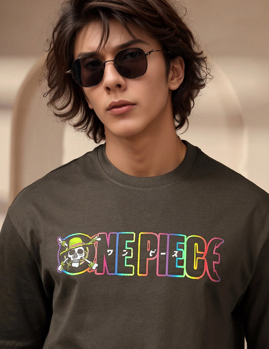 Straw Hat Crew - One Piece Printed Pure Cotton Oversized T-shirt