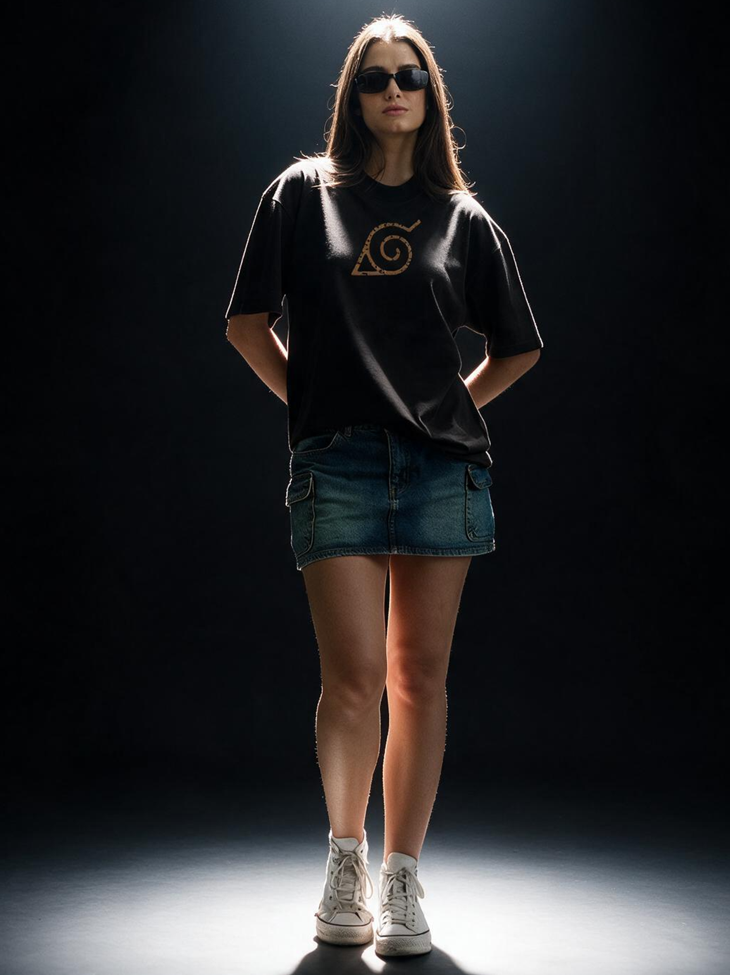 Tsunade - Naruto Graphic Printed Pure Cotton Oversized T-shirt