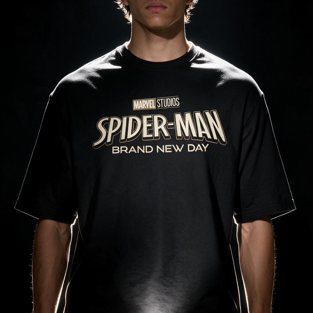 Spider-Man - Brand New Day Printed Pure Cotton Oversized T-shirt