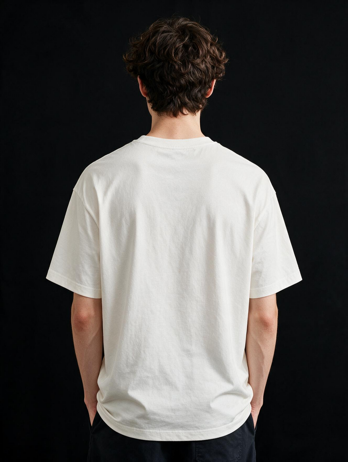 Red Chill Octopus Printed Pure Cotton Oversized Off White T-shirt