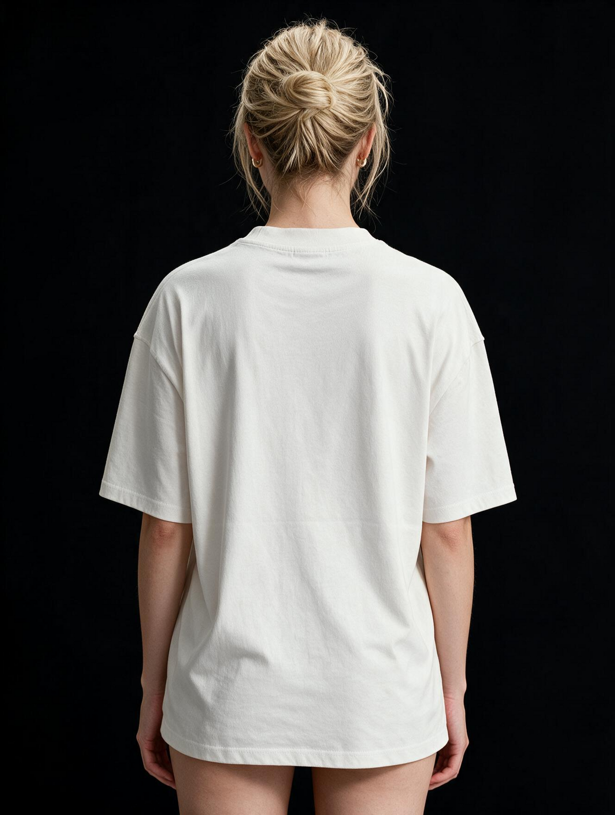 Red Chill Octopus Printed Pure Cotton Oversized Off White T-shirt