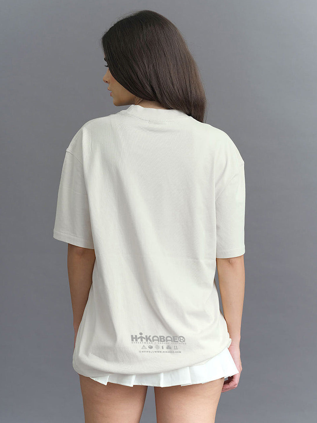 Plumpy Cherry Printed Pure Cotton Oversized T-shirt